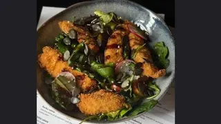  Crispy Chicken Teriyaki Salata