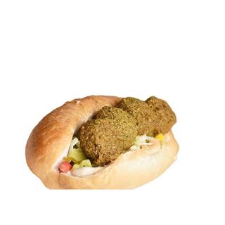 Crispy vegan sandwich Falafel obrok