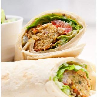 Crispy vegan tortilla Falafel  obrok