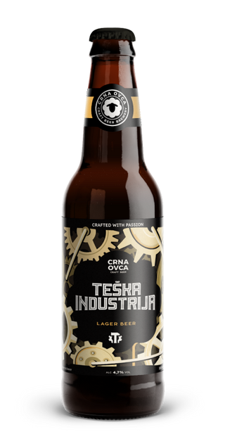 Crna Ovca teška industrija (Lager) 0.33l