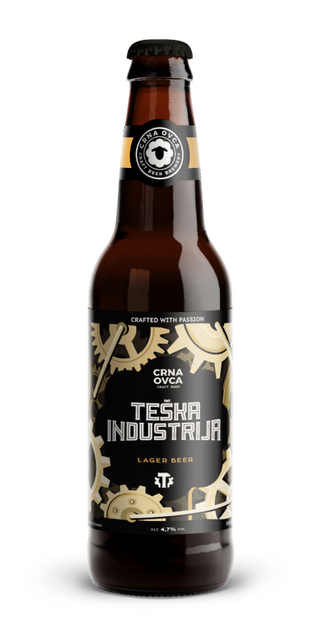 Crna Ovca teška industrija (Lager) 0.33l