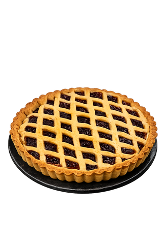 Crostata lamponi e fragoline