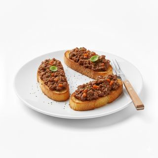 Crostino ragù di lampredotto