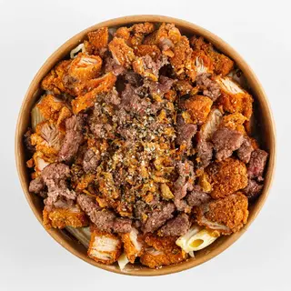 Crousty Chicken and Beef