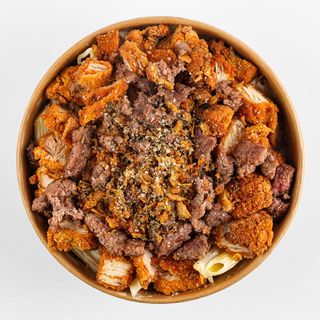 Crousty Chicken and Beef