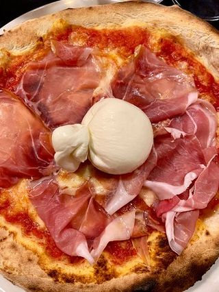 Crudo & burrata