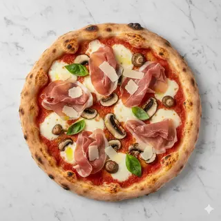 Crudo, Grana e porcini