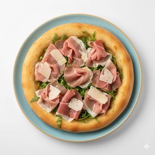 Focaccia al crudo