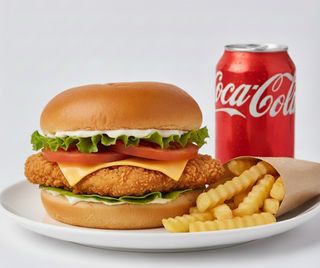 Crunch chicken menù