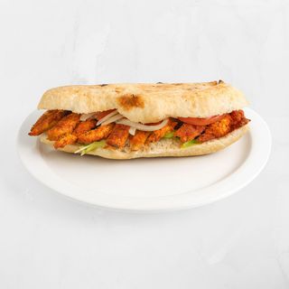 Crunchy chicken panini