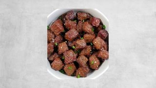 Cumin beef cubes