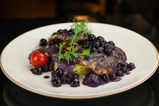 Ćuretina u sosu od borovnica 300g