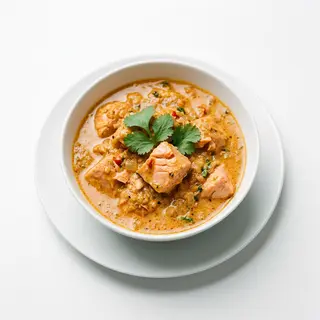Curry di salmone