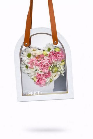 Cvjetna torbica srce Mix