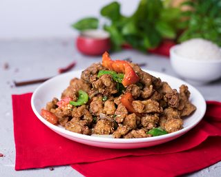 Курица с чесноком (400г)