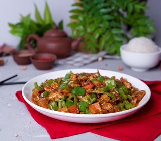 Филе курицы с болгарским перцем (400г)