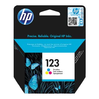 HP 123 Tri-color Original Ink Cartridge