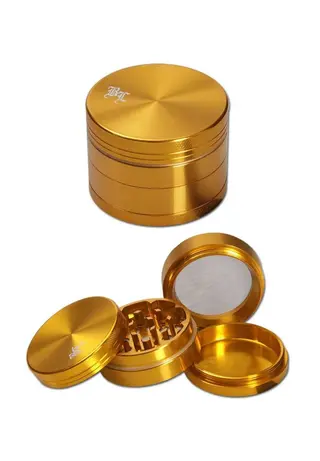 Drobilica s magnetnim poklopcem i sitom zlatna