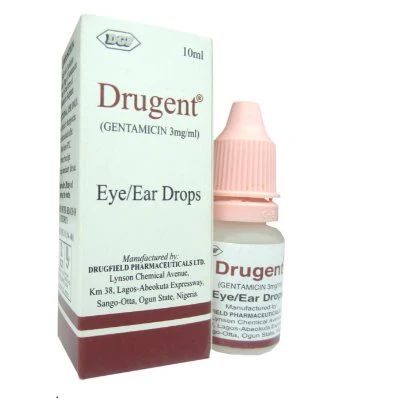Drugent Gentamicin Eye/Ear Drops, 10Ml