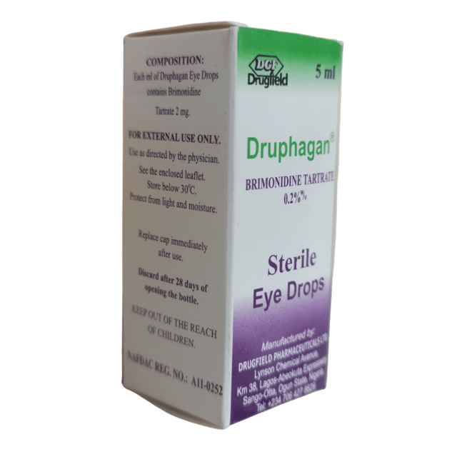 Drugfield Druphagan Eye Drop, 5Ml