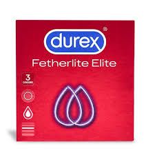 Durex Featherlite Elite Condoms, 3 Pack