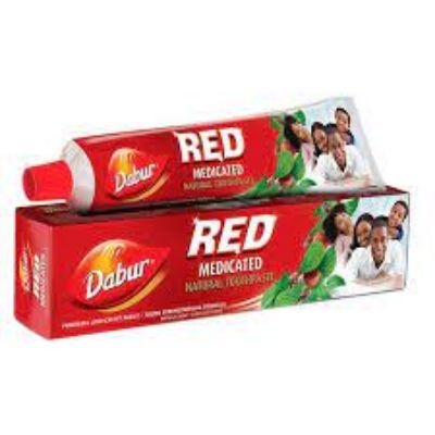 Dabur Red Medicated Natural Toothpaste, 140G