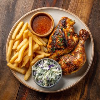 Plat Demi Poulet Rôti