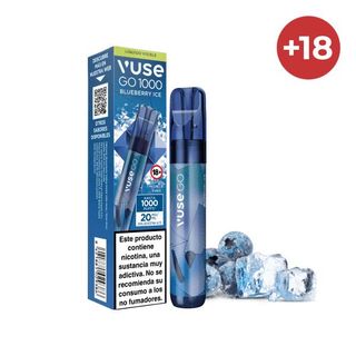 Desechable Blueberry Ice 20Mg/Ml Pen 1000 Vuse Go