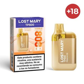 Desechable Peach Ice 20mg Lost Mary Tp800