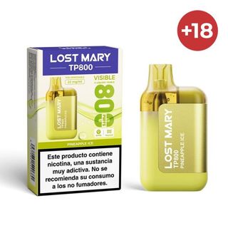 Desechable Pineapple Ice 20mg Lost Mary Tp800