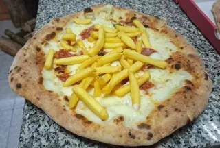 Diavola con patate bianca