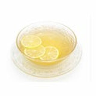 Dolce di gelatina aiyu al limone
