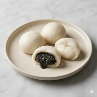 227. Dolce di riso ripieno di sesamo