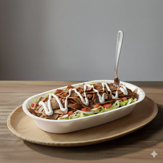 Doner kebab in vaschetta