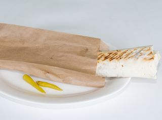 Донер Лаваш Ассорти с сыром (стандарт 400г)