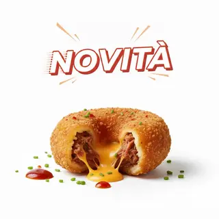 Donuts pulled pork e cheddar