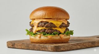 Doppio beef burger