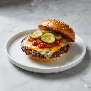 Doppio cheeseburger