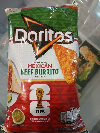 Doritos beef burrito