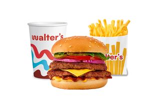 Double bacon classic menù