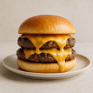 Double cheeseburger
