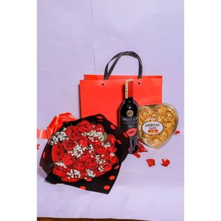 Double Dozen Roses, Sweeet Lips & Chocolate