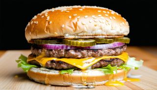 Del Monte Double Smashy Burger