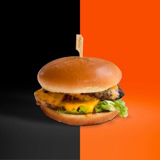 Double classic smash burger