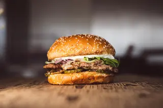 Double Trouble burger