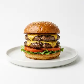 Double beef burger singolo
