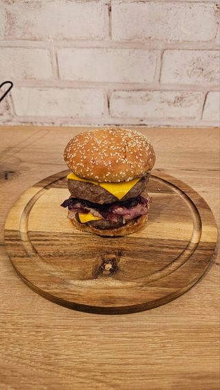 Dupli BBQ burger