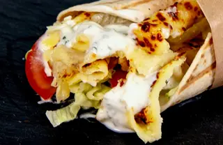 Durum Vegetariano com Queijo