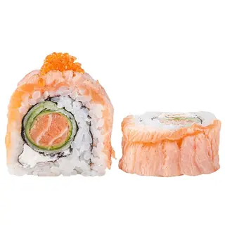 Dvostruki losos roll (5 kom/pcs)