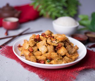 Жареная рыба с шолосу (300г)